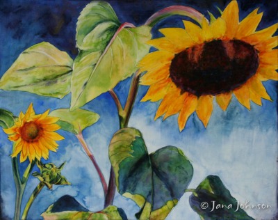 Salient Sunflowers © Jana R. Johnson